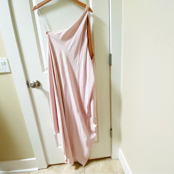 Narciso Rodriguez Pink Slink Silk floor length gown - Picture 4 of 4